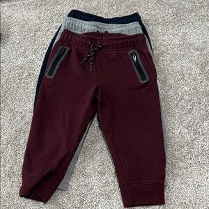 Old Navy Kids Joggers - Burgundy, Gray, and Navy